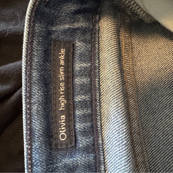 Made in USA Citizens of Humanity Olivia High Rise Slim Ankle Jeans Size 25 - Picture 7 of 9